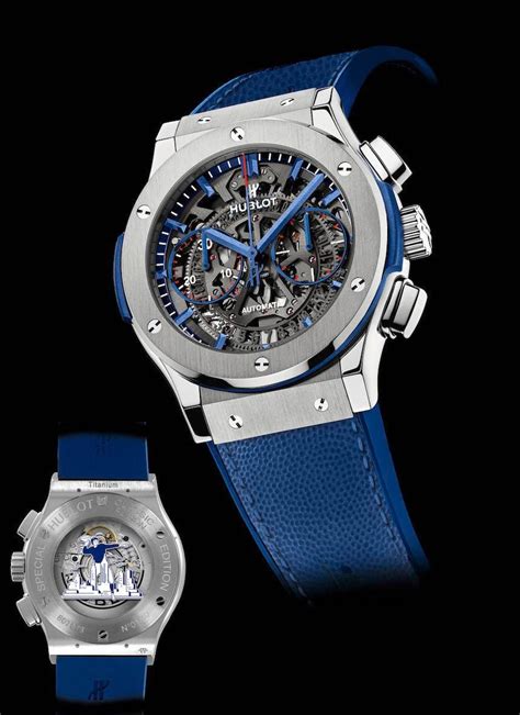 Hublot Teams with New York Giants, Unveils Classic Fusion